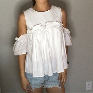 Korean Style Ruffle Top